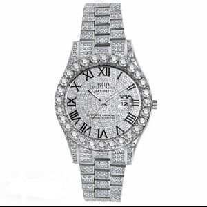 & Other Stories Silver Crystal Watch